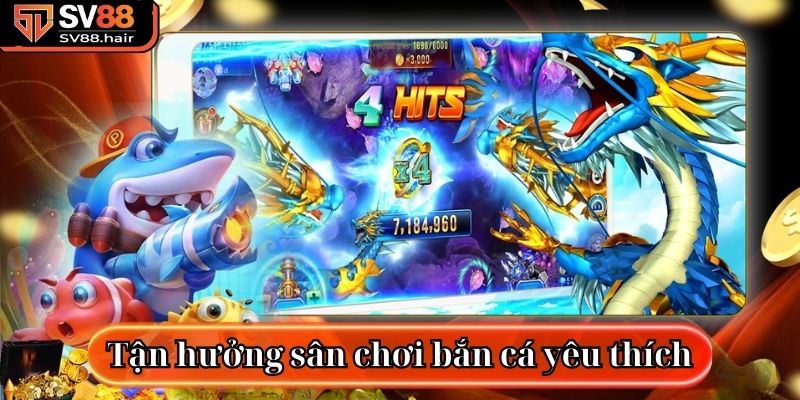 Bắn Cá Đại Dương SV88 - Trò Chơi Đổi Thưởng Lôi Cuốn 2 Tại sân chơi trực tuyến, rất nhiều người chơi yêu thích game bắn cá đại dương SV88