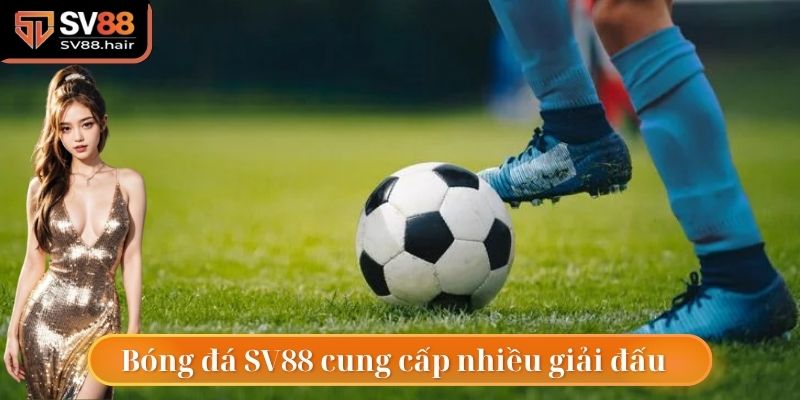 Bóng Đá SV88 3 Bóng đá SV88 mang tới nhiều giải đấu lớn, nhỏ